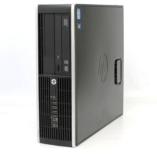 Restored HP ProDesk 6200 Desktop Tower Computer, Intel Core i5, 4GB RAM, 250GB HD, DVDROM, Windows 10 Professional 64Bit, Black (Refurbished)