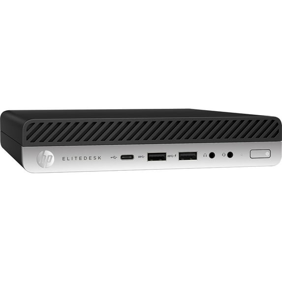Restored HP ProDesk 800G3 Tiny Form Desktop Computer PC, 3.20 GHz Intel i5 Quad Core, 8GB DDR3 RAM, 240GB SSD Hard Drive, Windows 10 Home 64 bit (Refurbished)