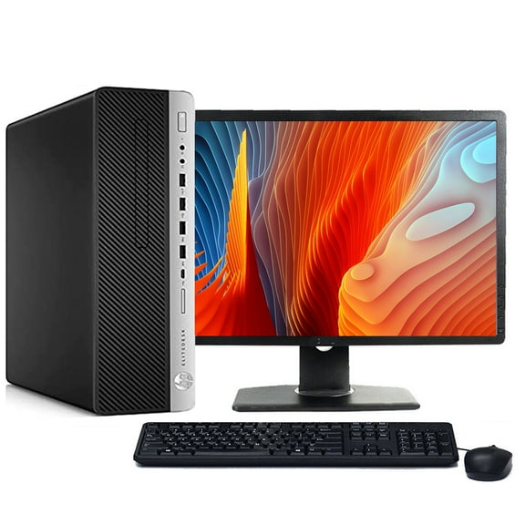 Restored HP ProDesk G5 Computer | Intel Core i5 8th gen | 8GB RAM | 1TB HDD | Windows 11 | 22" LCD (Refurbished)