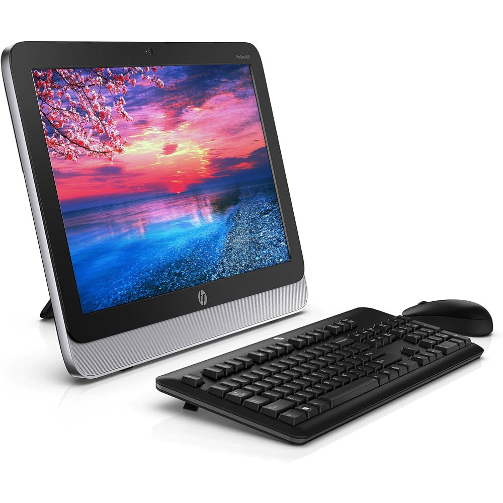 Restored HP ProOne 400 G1 19.5" All in One Desktop Computer Core i5