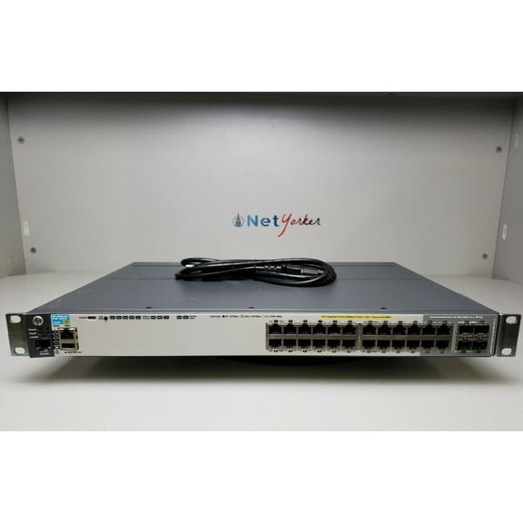 Restored HP Procurve J9727A 2920-24G 24 Port PoE Gigabit Switch (Refurbished)