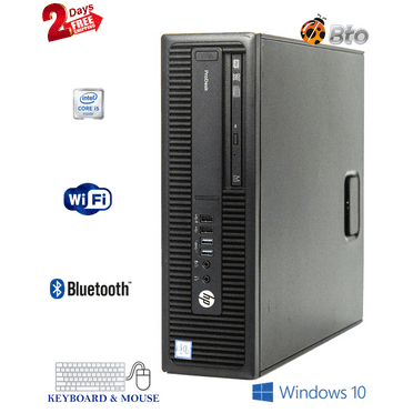 Restored HP Prodesk 600 G2 SFF Desktop Computer Core i56th, 16GB Ram, 1TB SSD, 2TB HDD, Keyboard & Mouse, WiFi, Bluetooth, Win10 Pro (Refurbished)