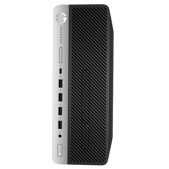 Restored HP Prodesk 600 G3 Desktop SFF Core I5-7500 Processor 16GB 256GB SSD DVD Windows 10 Pro (Refurbished)
