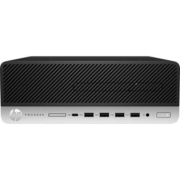 Restored HP Prodesk 600 G5 Desktop Intel Core i5 3.00 GHz 16 GB 256 GB SSD Windows 10 Pro (Refurbished)