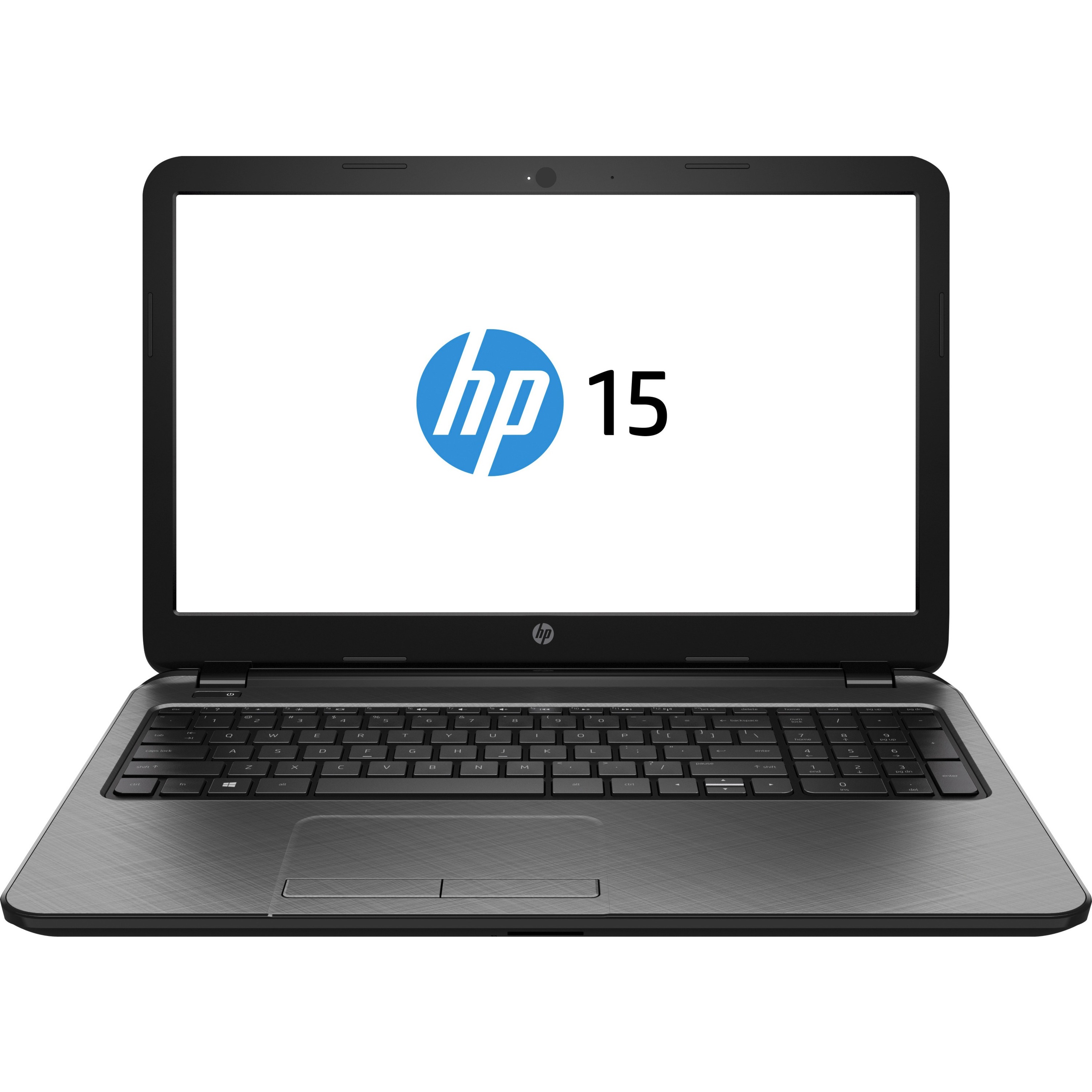 Restored HP TouchSmart 15.6" Touchscreen Laptop, AMD A-Series A8-6410, 4GB RAM, 750GB HD, DVD Writer, Windows 8.1, Black Licorice, 15-g059wm (Refurbished) - image 1 of 7