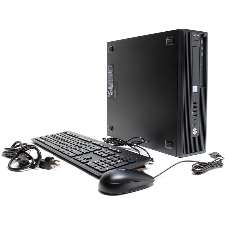 美品☆HP i5-6500 24GB 新品240GB SSD＋1TB HDD Restored HP Workstation Z240 SFF i5-6500 3.2GHz 16GB 1TB SSD