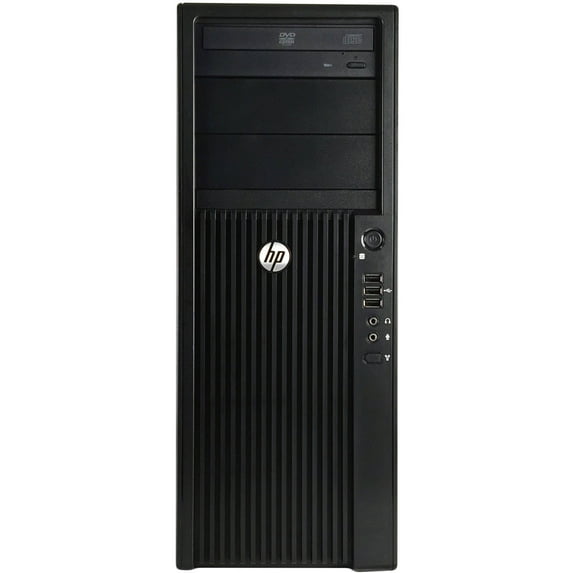 Restored HP Z200 Tower Desktop PC with Intel Core i3-530 Processor, 4GB Memory, 2TB Hard Drive and Windows 10 Pro (Monitor Not Included) (Refurbished)