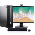 thumbnail image 1 of Restored HP Z240 Desktop Computer Intel Xeon CPU 16GB RAM 1TB HDD Webcam 22" LCD Windows 10 Pro with Wireless Keyboard and Mouse (Refurbished), 1 of 5