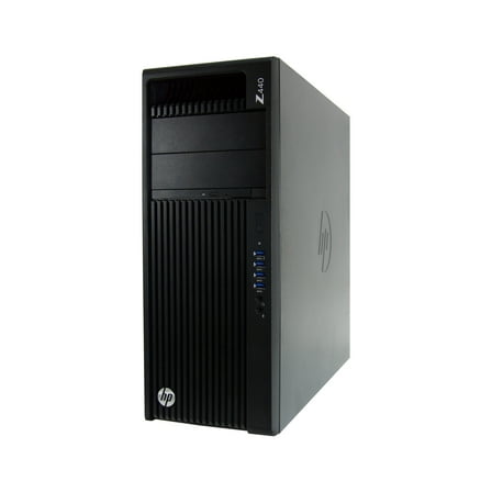 Restored HP Z440 Minitower Desktop PC with Intel QC Xeon E5-1620 V3 3.5GHz Processor, 32GB Memory, 256GB SSD, and Win 10 Pro (64-bit) (Monitor Not Included) (Refurbished)