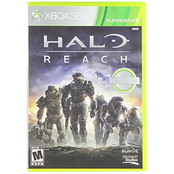 Restored Halo Reach, Video Game, Physical, Xbox 360, First-Person Shooter, Parental Controls, 4 Offline Players