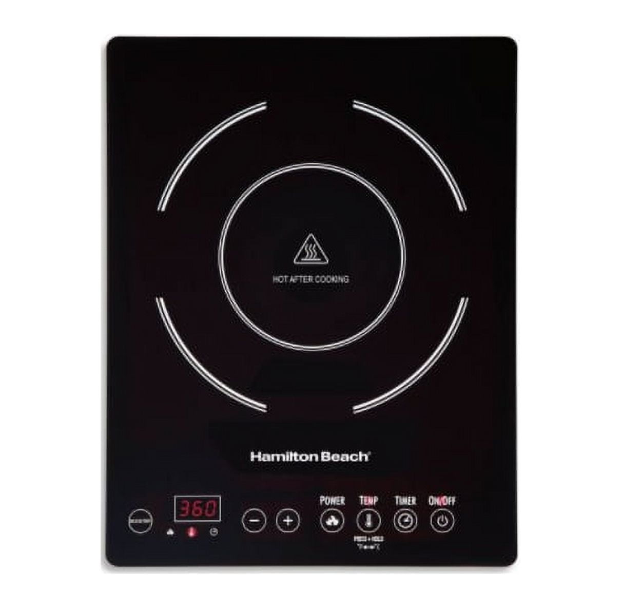 Restored Hamilton Beach 34104 10in Modular Electric Induction Cooktop