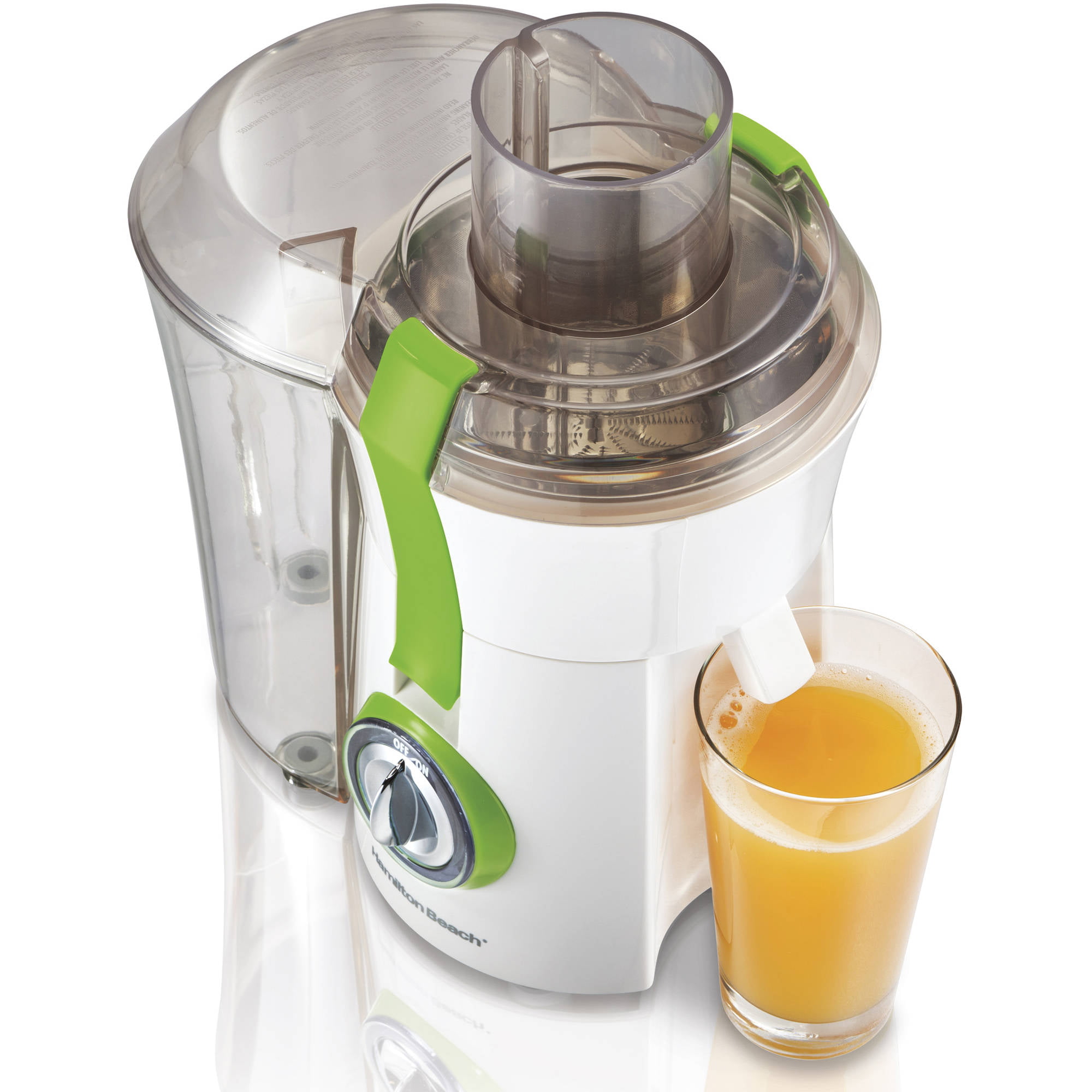 Hamilton Beach 67608 Big Mouth Juice Extractor, Stainless Steel  (Discontinued),Large