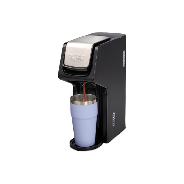 Restored Hamilton Beach No SingleServe Coffee Maker 49918 BLACK ONE