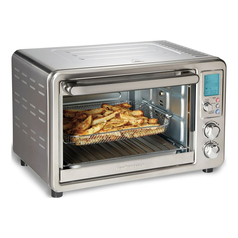 Hamilton Beach Sure-crisp Digital Air Fryer Toaster Oven With Rotisserie, Fryers, Furniture & Appliances