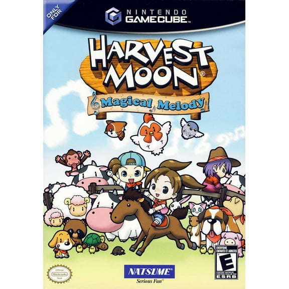 Restored Harvest Moon: Magical Melody | Nintendo GameCube (Refurbished)