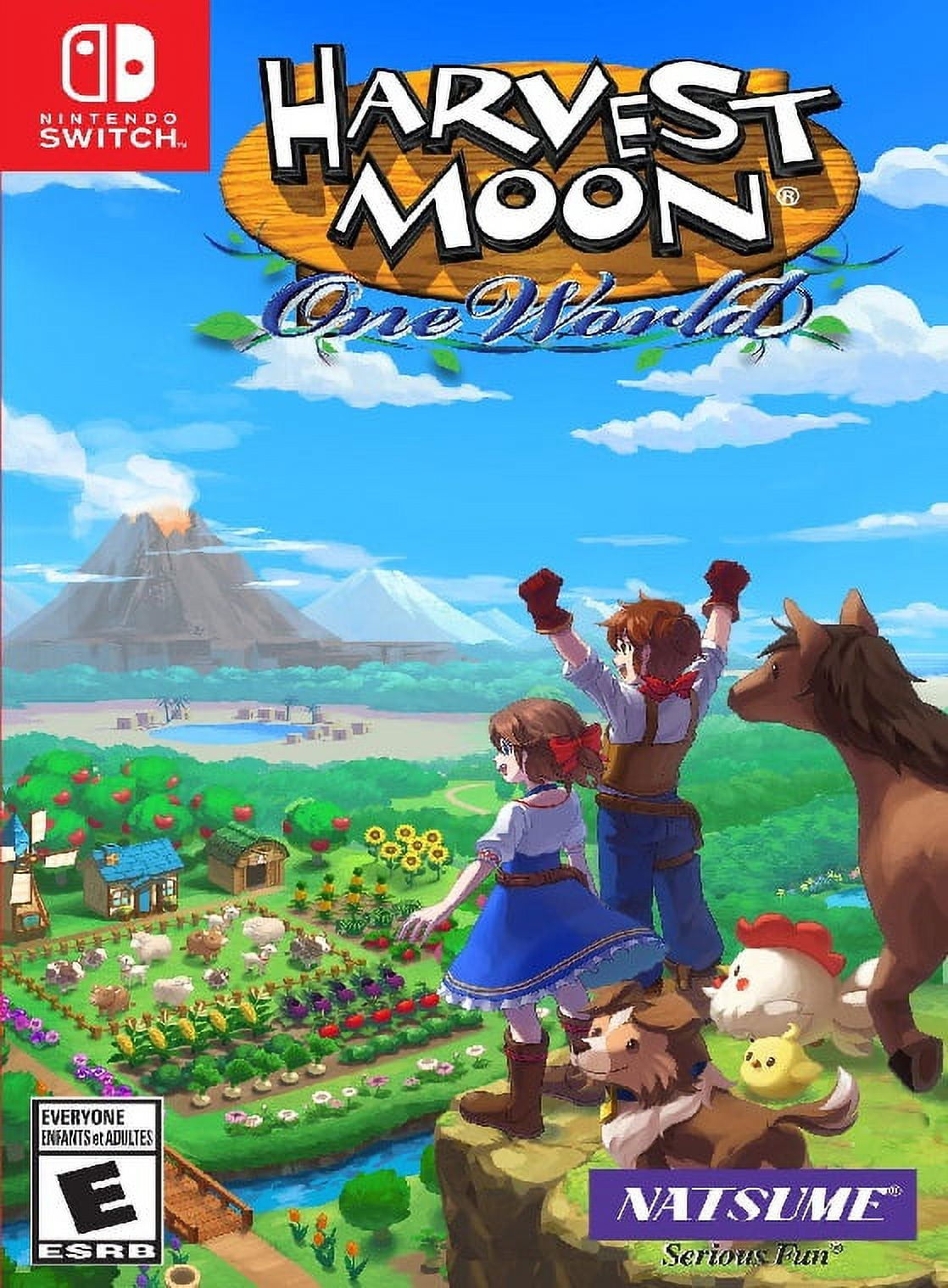 Restored Harvest Moon One World (Nintendo Switch, 2021) Farming Game (Refurbished)