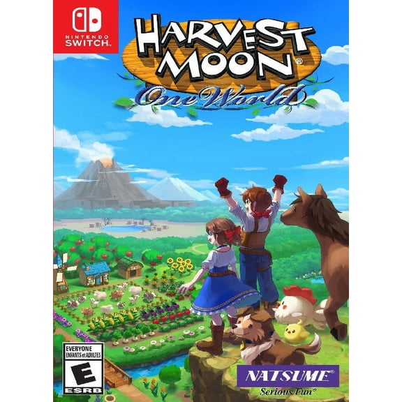 Restored Harvest Moon: One World (Nintendo Switch, 2021) Farming Game (Refurbished)