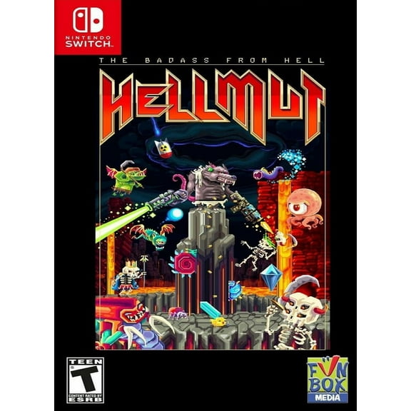 Restored Hellmut The badass from hell (Nintendo Switch, 2019) Video Game (Refurbished)