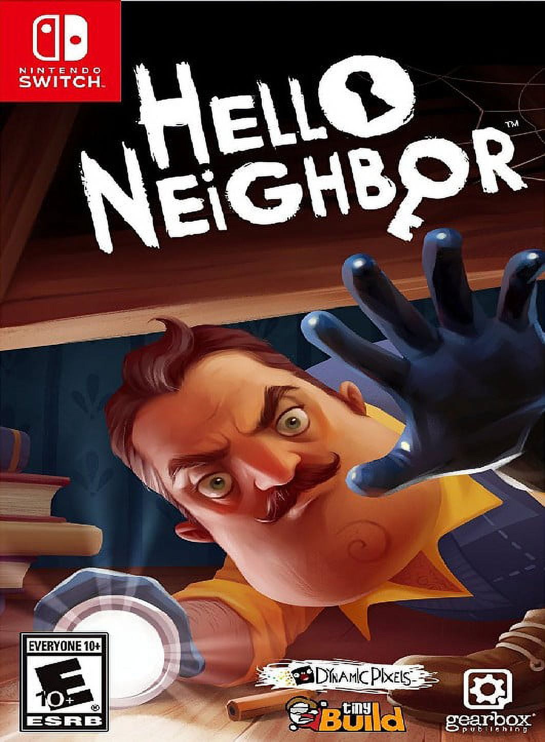 Hello Neighbor Nintendo Switch Physical, Action & Adventure Video Game, Parental Controls