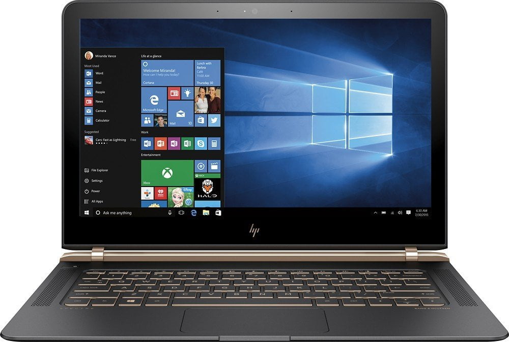 Restored Hewlett Packard Spectre 13-v011dx 2.5GHz i7-6500U