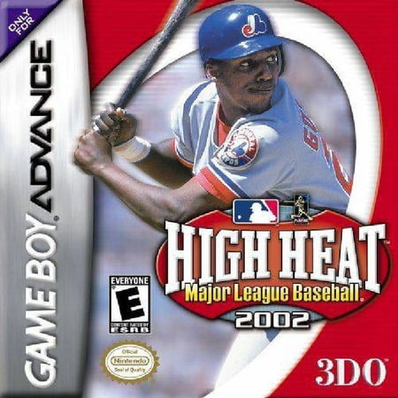 Restored High Heat Major League Baseball 2002 (Nintendo Game Boy Advance, 2001) (Refurbished)