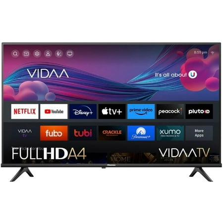 Restored Hisense 40-Inch Class A4 Series FHD 1080p Google Smart TV (40A4K, 2023 Model) - DTS Virtual: X, Game & Sports Modes, Chromecast Built-in, Alexa Compatibility (Refurbished)