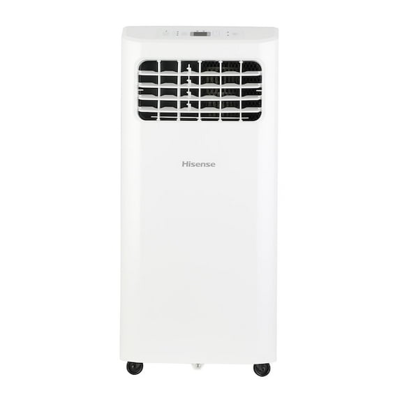 Restored Hisense 5000-BTU DOE (7000-BTU ASHRAE) 115-Volt White Vented Portable Air Conditioner (Refurbished)