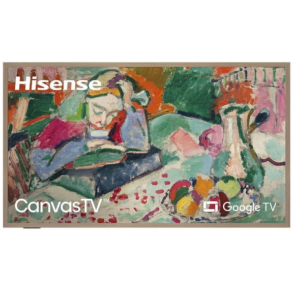 Restored Hisense 55-Inch Class QLED 4K S7N CanvasTV Series Dolby Vision HDR Google Smart TV 55S7N [Refurbished]