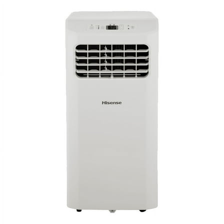 Restored Hisense 6000-BTU DOE 115-Volt Vented Portable Air Conditioner, White (Factory Refurbished)