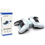 Restored Honcam HCA3703 Dualsense Dual Fast Charging Station for Playstation 5 Controller (Refurbished)
