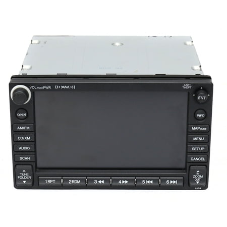 Restored Honda Civic 2007-2009 AMFM XM Ready Navigation Radio 39541-SNA-A320-M1 Face 2AD4 (Refurbished)