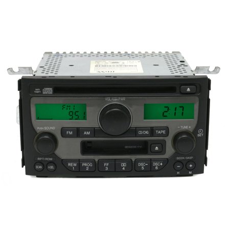 Restored Honda Pilot 2003-2005 AM FM Radio Cassette Player Face 1TV1 39100-S9V-A110 (Refurbished)