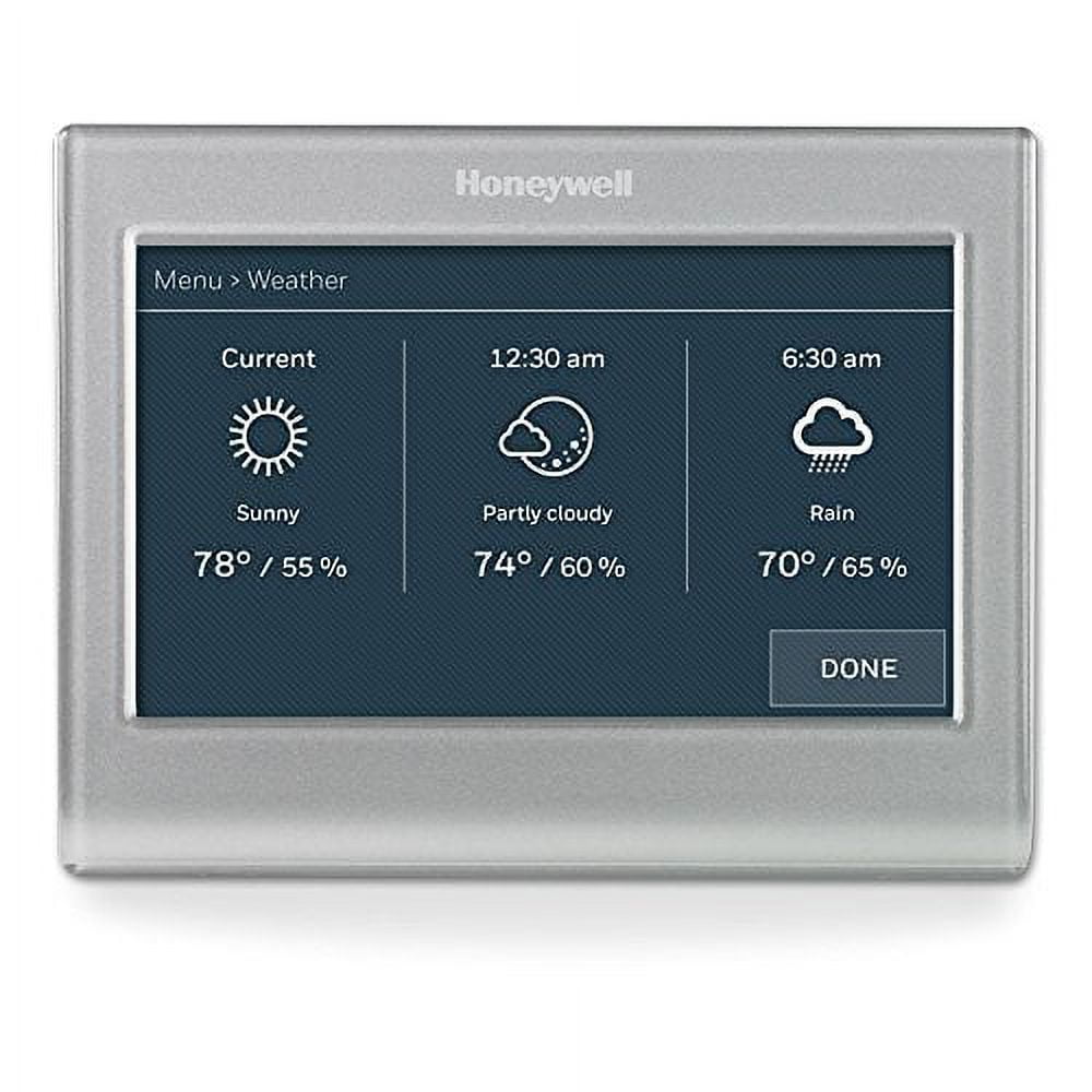 Restored Honeywell RTH9585WF1004 W WiFi Smart Color Programmable Thermostat V. 2.0 Refurbished Walmart
