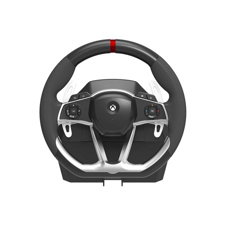 Restored Hori AB05-001U Force Feedback Racing Wheel DLX Designed for Xbox Series X, Black (Refurbished)