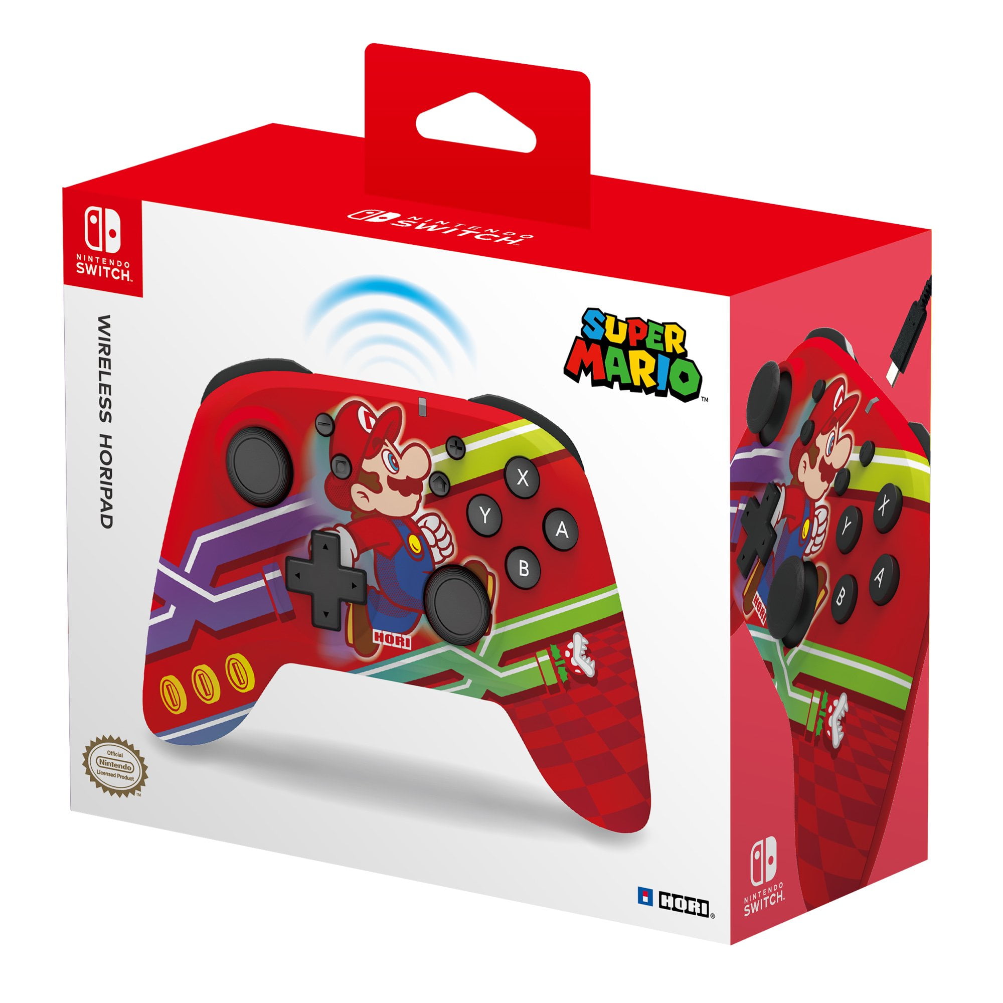 Restored Hori Horipad Mario Gaming Controller Nintendo Switch (NS ...