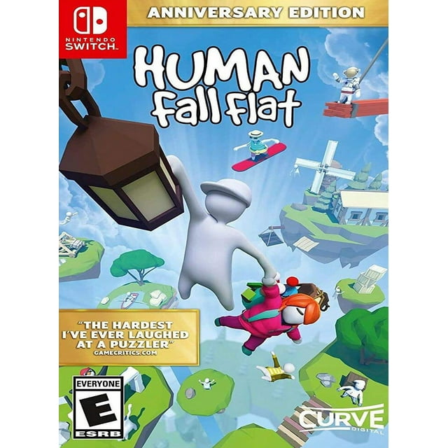 Restored Human Fall Flat Anniversary Edition (Nintendo Switch, 2020