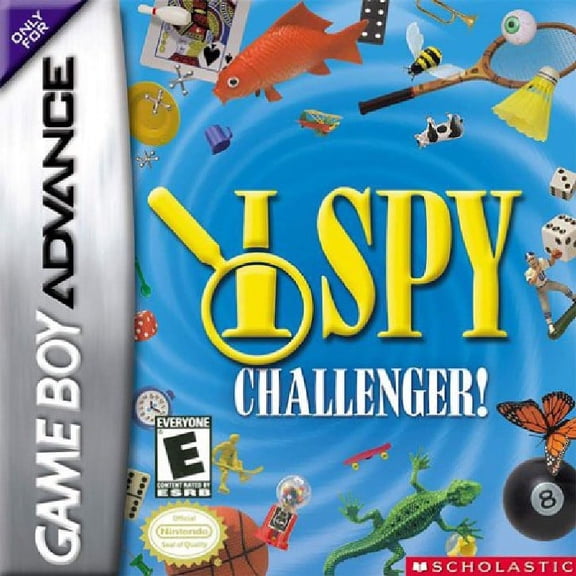 Restored I Spy Challenger Video Game for Nintendo, Parental Controls Game Boy Advance, Physical Format, Single-Player