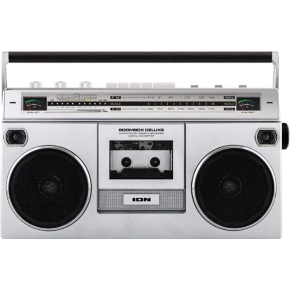 Emerson EPB-3003 Boombox portátil de CD/casete con radio AM/FM, color blanco