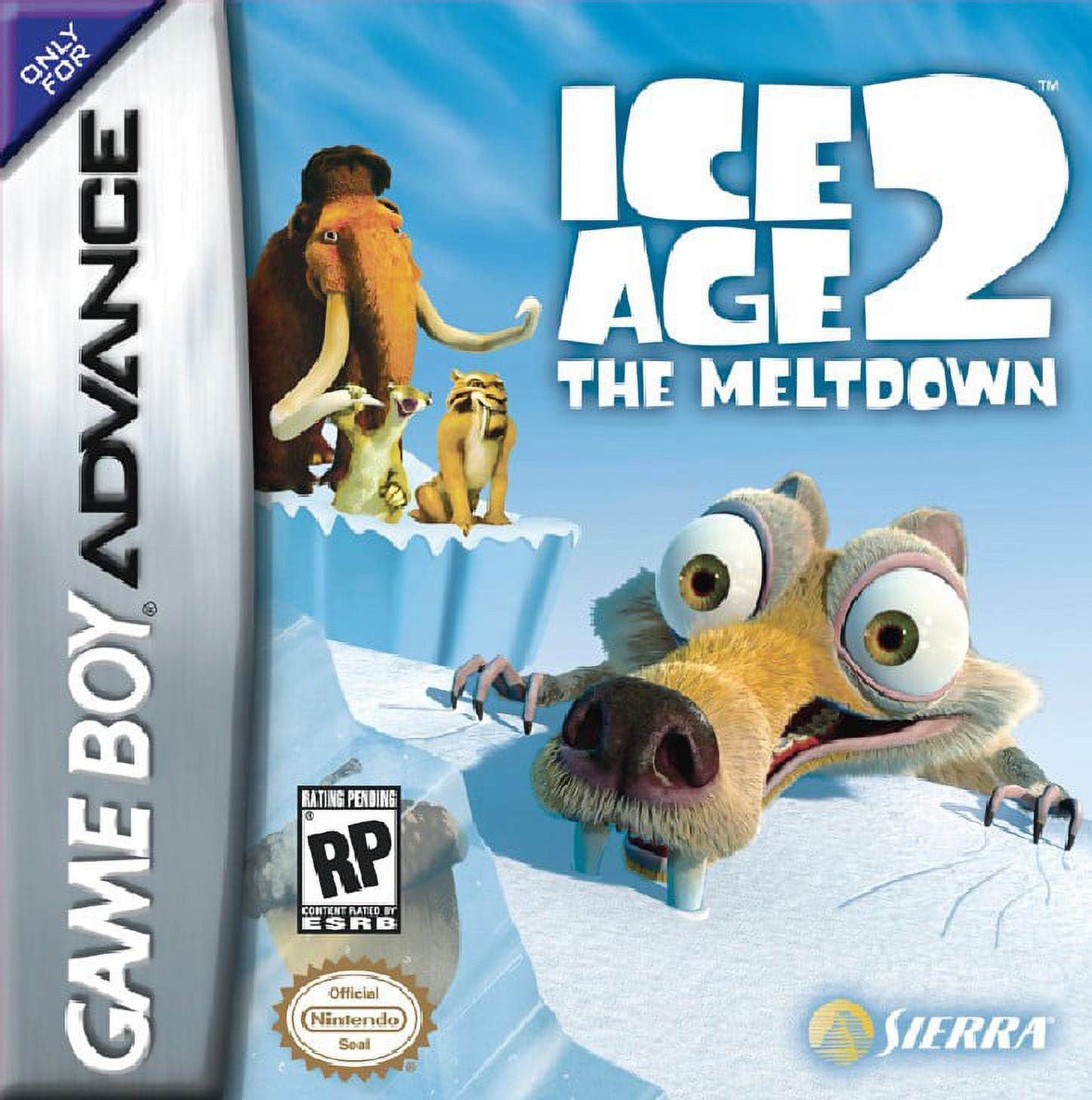 Restored Ice Age 2: The Meltdown (Nintendo Game Boy Advance, 2006