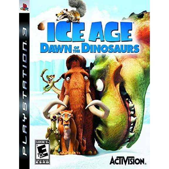 Restored Ice Age: Dawn of the Dinosaurs (Sony Playstation 3, 2009) (Refurbished)