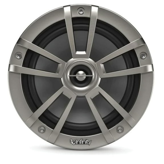 Restored Infinity INF622MLT Two-Way Multi-Element RGB Titanium Marine Speakers - 6.5" (Refurbished)