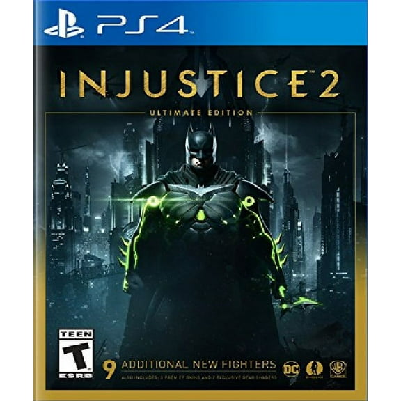 Restored Injustice 2: Ultimate Edition (Sony PlayStation 4, 2017) Fighting Game (Refurbished)
