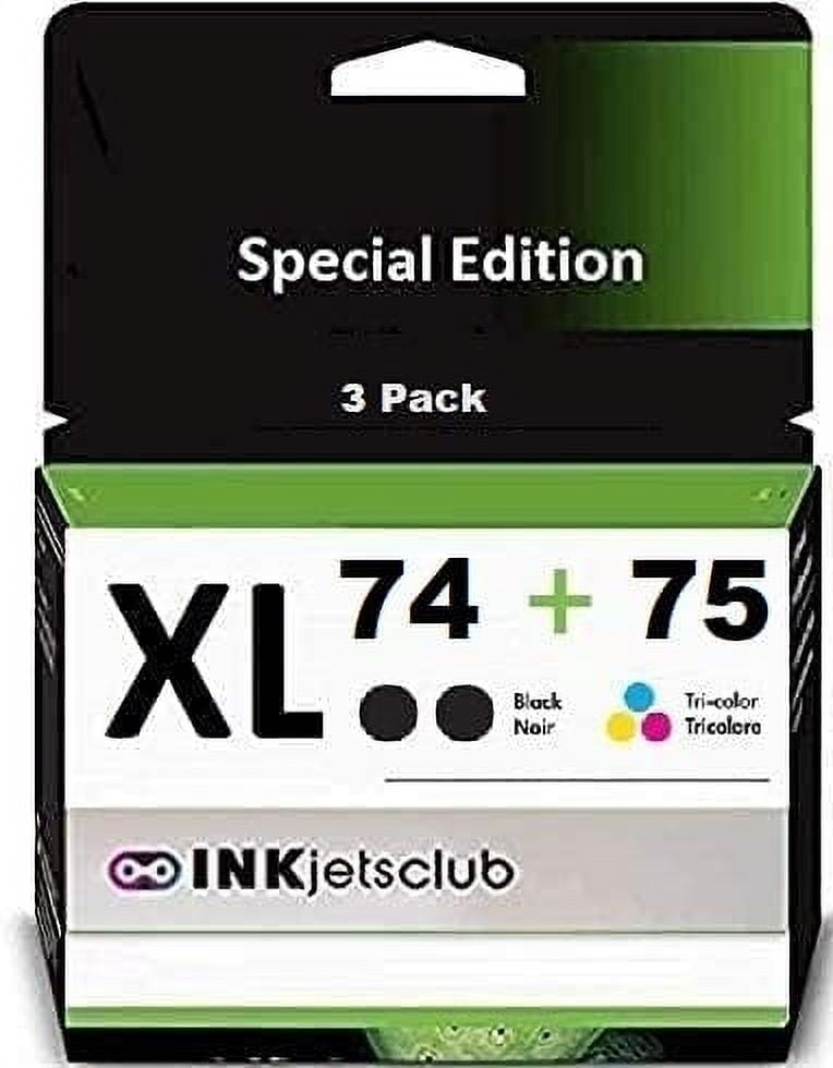 Restored Compatible Ink Cartridge Replacement for 3 Pack