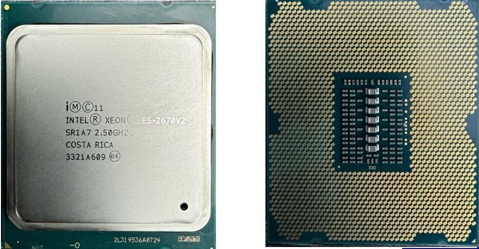Restored Intel Xeon E5-2670-V2 2.5GHz 25M 10-Core LGA2011 Server CPU ...