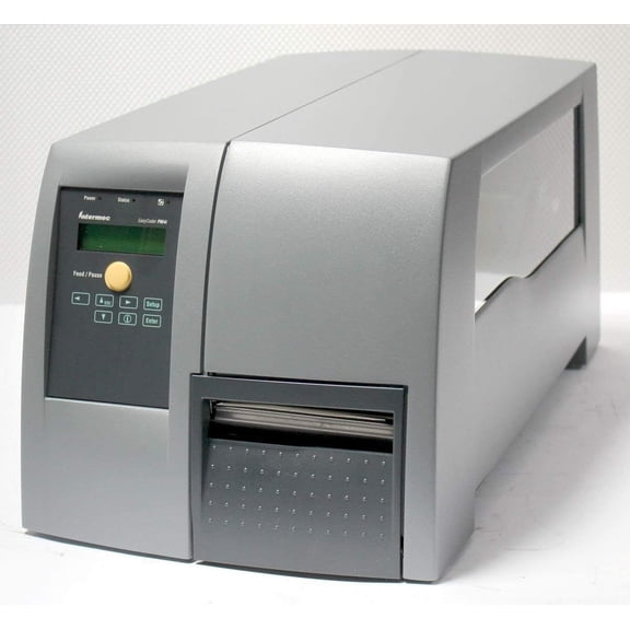 Restored Intermec PM4i Industrial Thermal Barcode Label Printer – 203 dpi, Network/USB Connectivity with Integrated Peeler - PM4G011000300020 (Refurbished)