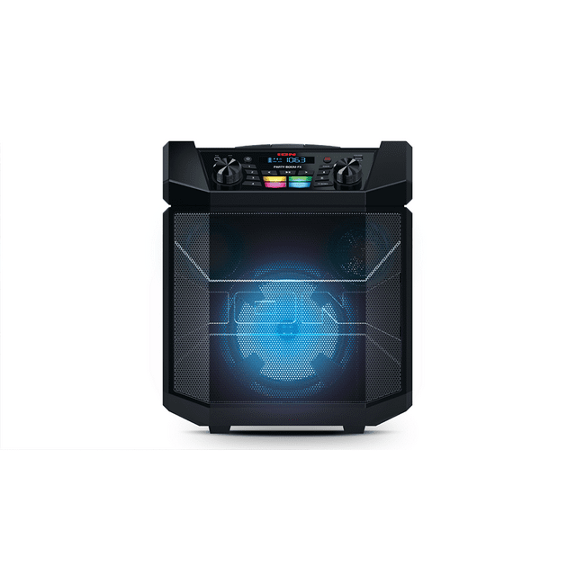 Restored Ion Audio iPA101A Party Boom FX HighPower Bluetoothenabled Rechargeable Speaker with Lights (Refurbished)