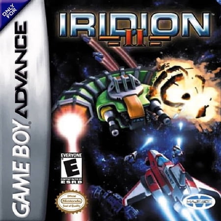 Restored Iridion II (Nintendo GameBoy Advance, 2003) Flying Game (Refurbished)