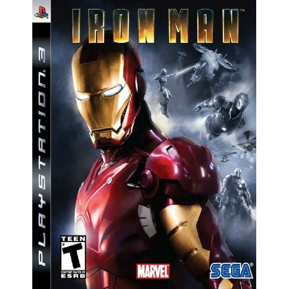 Restored Iron Man (Sony Playstation 3, 2008) Marvel Game (Refurbished)