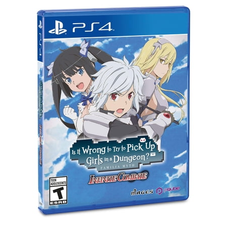 Restored Is It Wrong To Try To Pick Up Girls In A Dungeon: Infinite Combat (U&i Entertainment), PlayStation 4 (Refurbished)