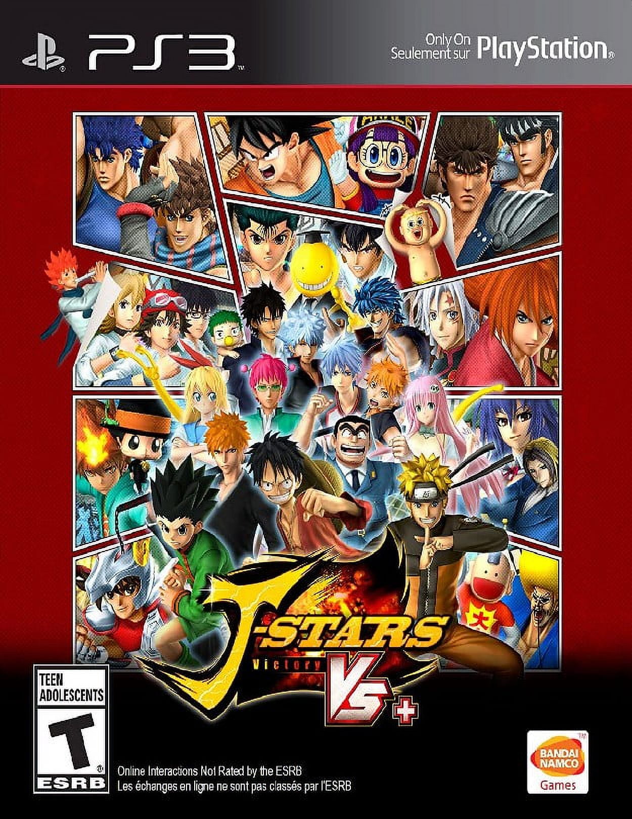 Restored J-Stars Victory Vs+ (Sony PlayStation 3, 2015) Fighting Game ...